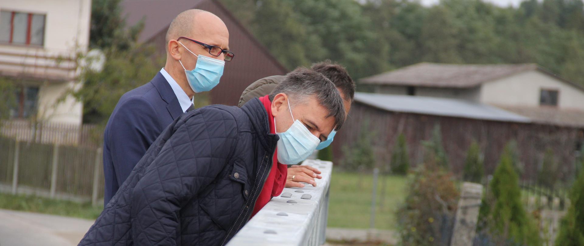 Starosta osobiście nadzorował przebieg inwestycji