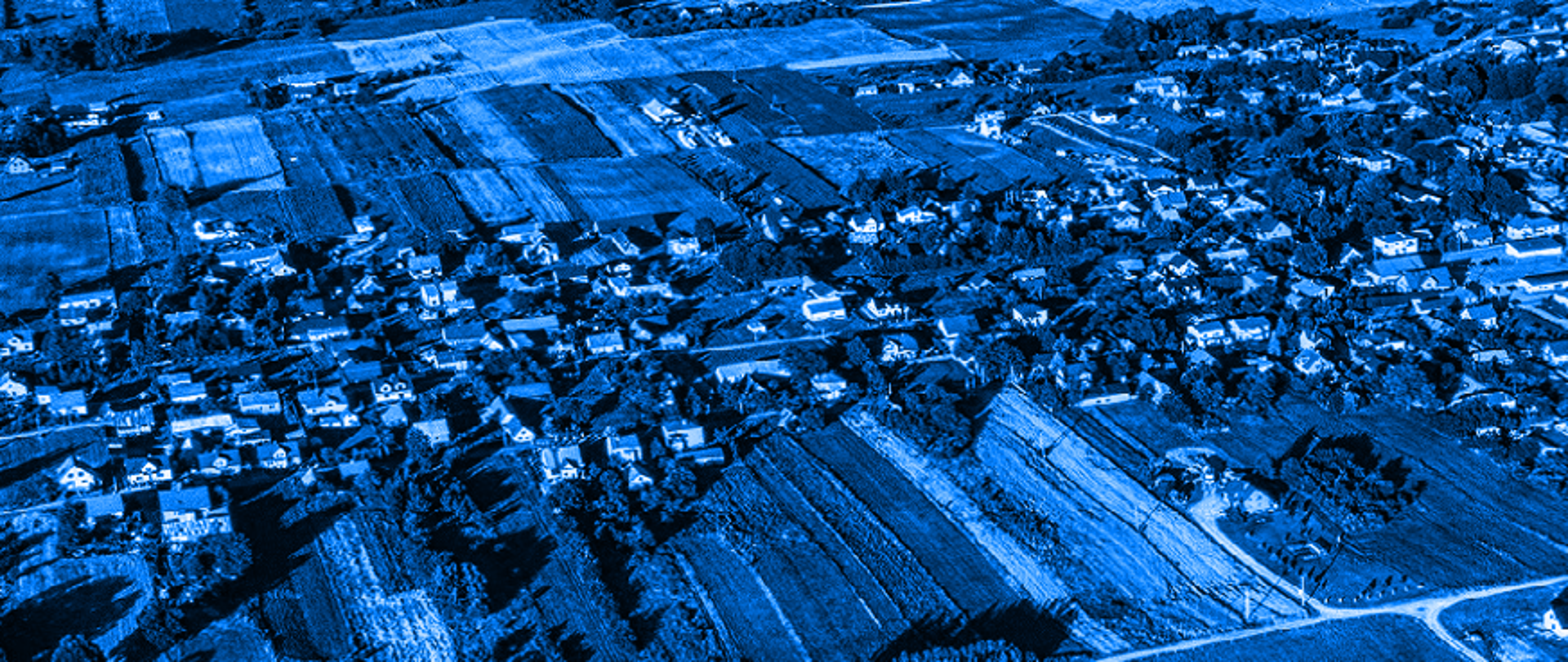 Widok Krasnopola z góry