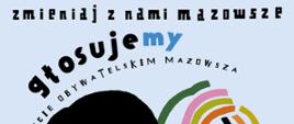 Budżet Obywatelski Mazowsza 2025 - plakat 