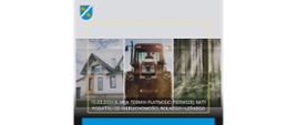 Banner - 15.03.2024 r. mija termin płatności I raty podatku od nieruchomości, rolnego i leśnego