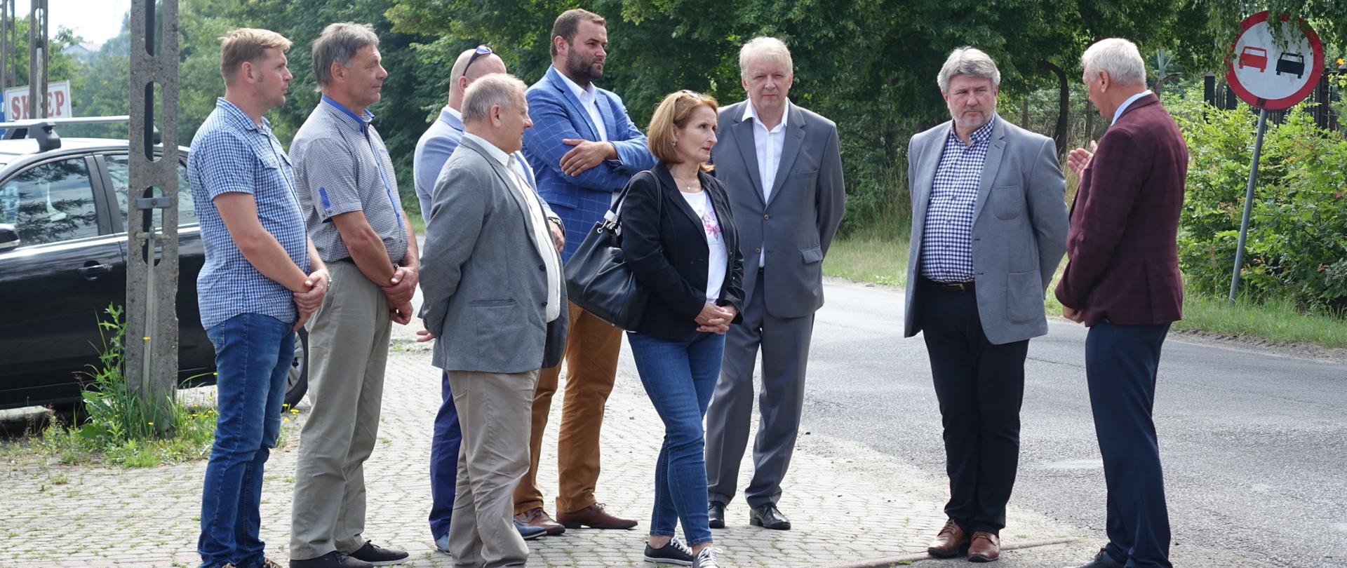 Zniszczona część drogi Nr. 1313R Jasło – ul. Mickiewicza zostanie odbudowana
