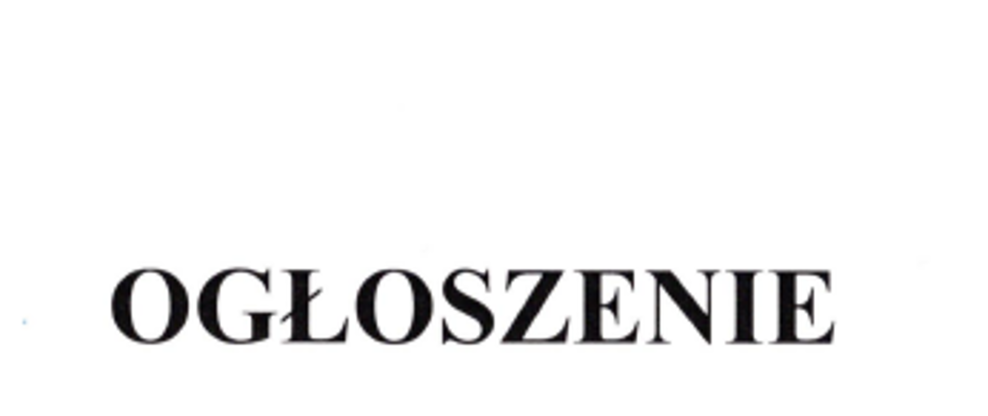 ogłoszenie gaz
