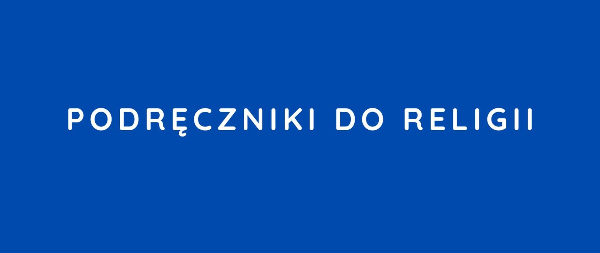 Podręczniki do religii