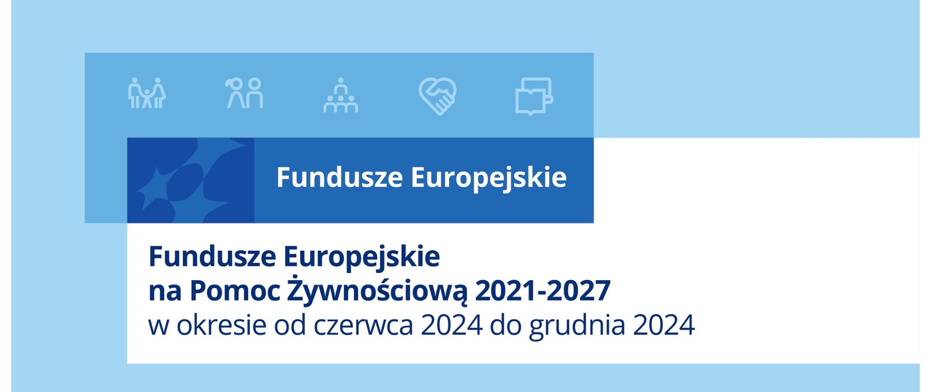 Fundusze Europejskie
na Pomoc Żywnościową 2021-2027
w okresie od czerwca 2024 do grudnia 2024
Kto może otrzymać pomoc żywnościową?
Z pomocy żywnościowej w ramach Podprogramu 2023 mogą skorzystać osoby i rodziny
znajdujące się w trudnej sytuacji życiowej, których dochód nie przekracza 265% kryterium
dochodowego, tj.
2056,40 zł osoba samotnie gospodarująca,
1590,00 zł osoba w rodzinie.
Pomoc wydawana jest na podstawie:
- Skierowania stanowiącego załącznik nr 5 do Wytycznych IZ (wydaje OPS właściwy dla miejsca zamieszkania)
- Listy osób zakwalifikowanych załącznik nr 2 wraz z załącznikami nr 7 (wydaje OPS właściwy dla miejsca zamieszkania)
- Kwalifikacji osoby w kryzysie bezdomności na podstawie załącznika nr 6 do Wytycznych IZ (kwalifikuje OPR/ OPL)
Jednorazowa paczka zawiera minimum trzy różne produkty.
Żywność dystrybuowana w ramach realizacji Podprogramu jest wydawana nieodpłatnie.
Zestaw roczny artykułów spożywczych może być uzupełniany o żywność pozyskaną z darowizn.
Zapytaj o działania towarzyszące!
Prowadzimy działania na rzecz włączenia społecznego osób zakalikowanych do udziału w Podprogramie 2023