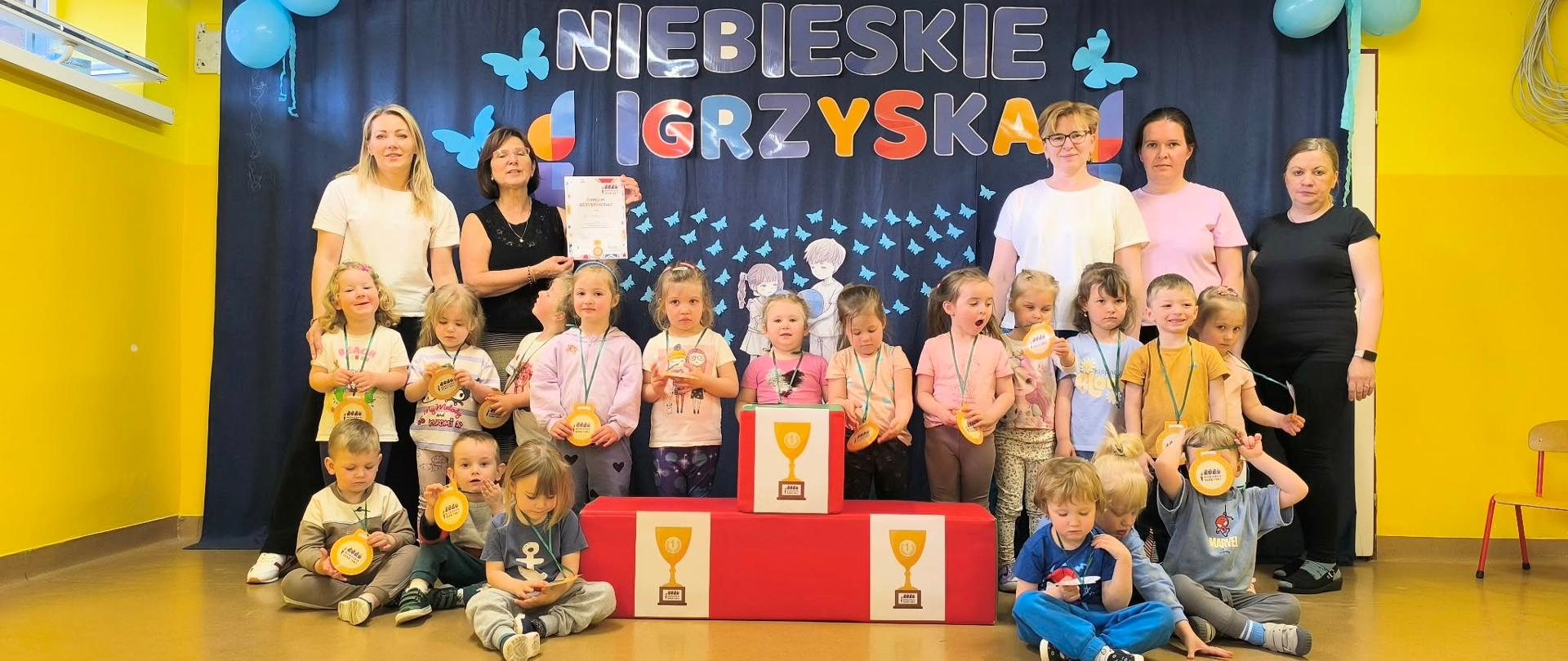 3-latki podczas Niebieskich Igrzysk