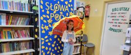 Szkolny etap konkursu "Słowa pod parasolem". 