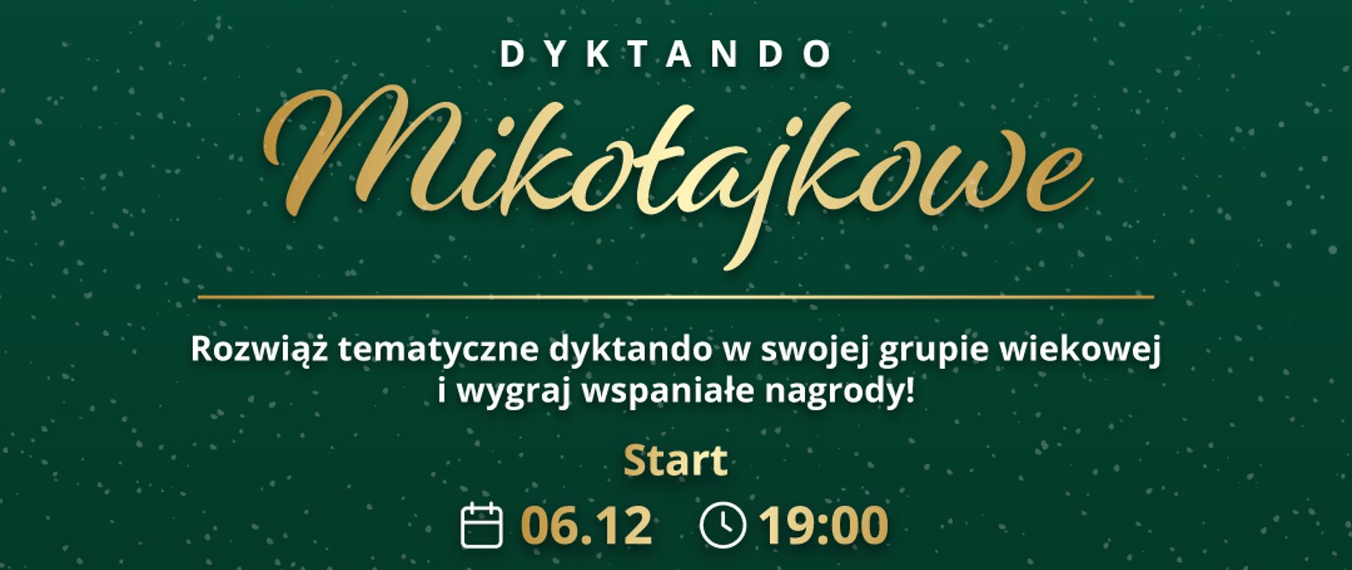 Dyktando mikołajkowe