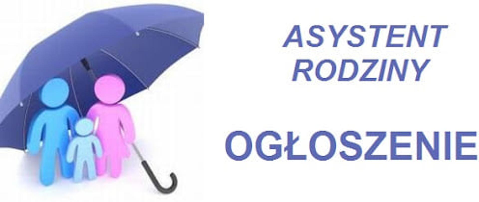 Asystent rodziny - ogłoszenie 
