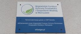 Termomodernizacja garażu OSP Zawady