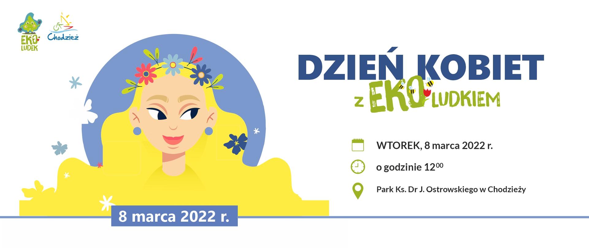 Grafika zaproszenie na Dzień Kobiet 