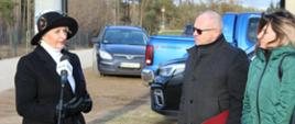 Przemawia Wiesława Burnos - Członek Zarządu Województwa Podlaskiego