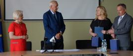 Uroczyste powierzenie stanowiska dyrektora II Liceum Ogólnokształcąco im. ppłk. J. Modrzejewskiego w Jaśle