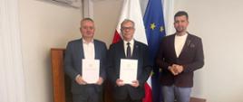 Wójt Gminy Chłopice podpisał w Podkarpackim Urzędzie Wojewódzkim umowę na realizację zadań usuwania skutków klęsk żywiołowych