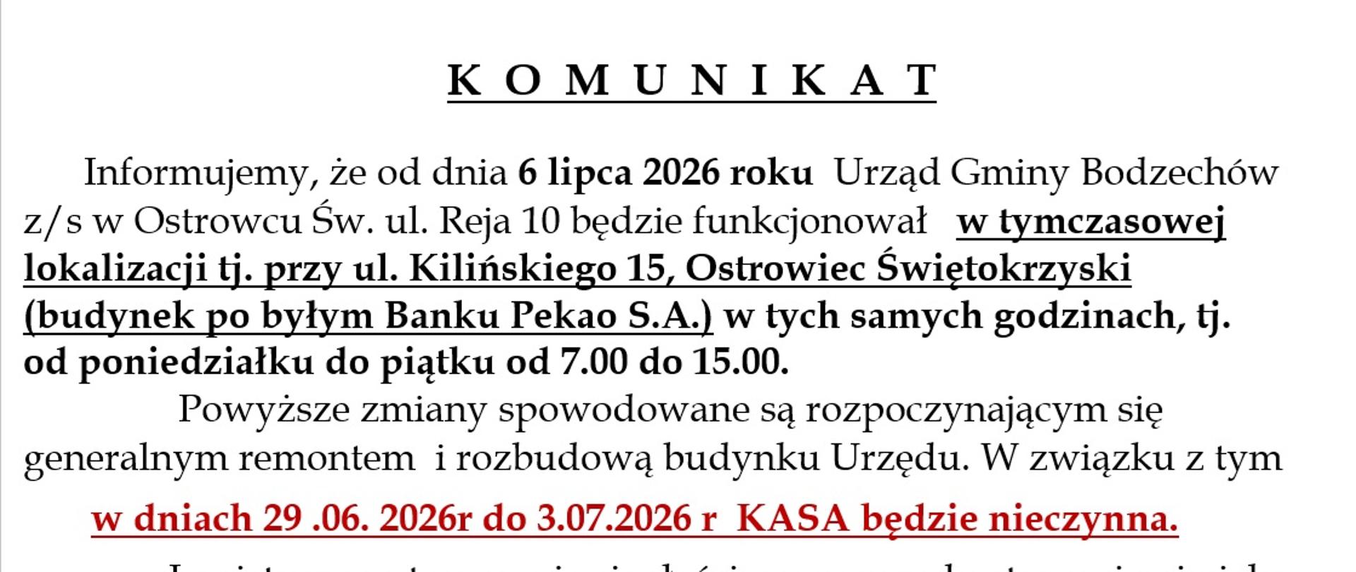 Komunikat