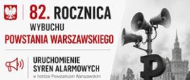 82. rocznica wybuchu Powstania Warszawskiego