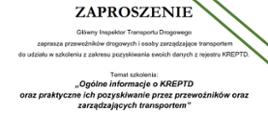 zaproszenie