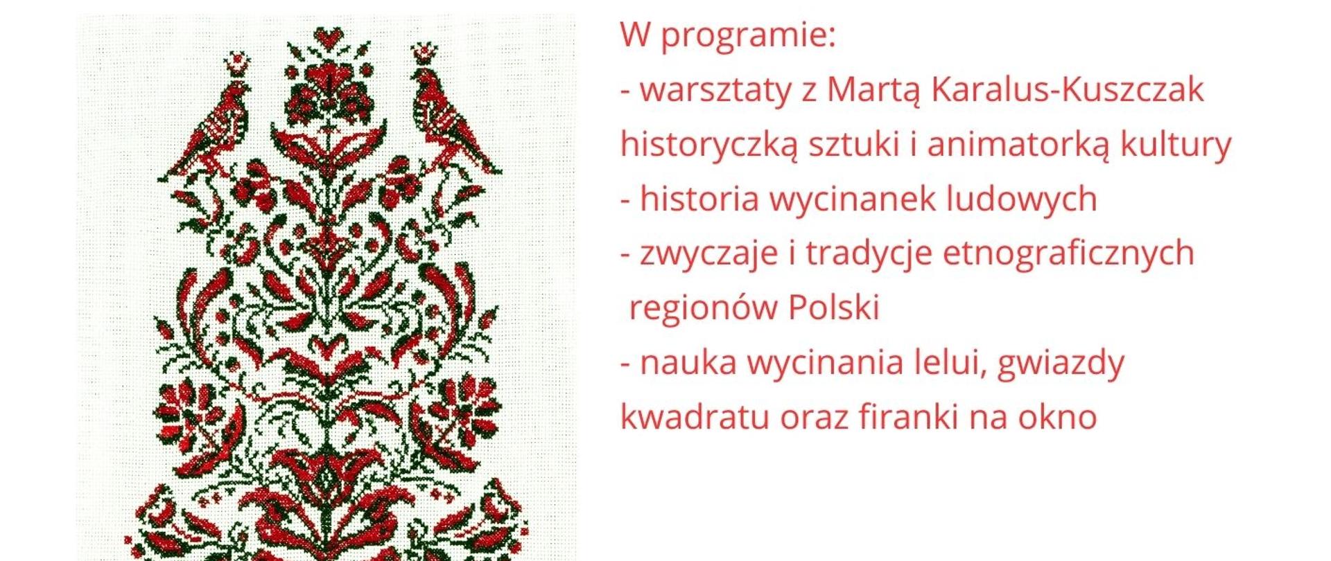 WIELKANOCNE WYCINANKI. Warsztaty w cyklu Rodzinne Niedziele z Historią