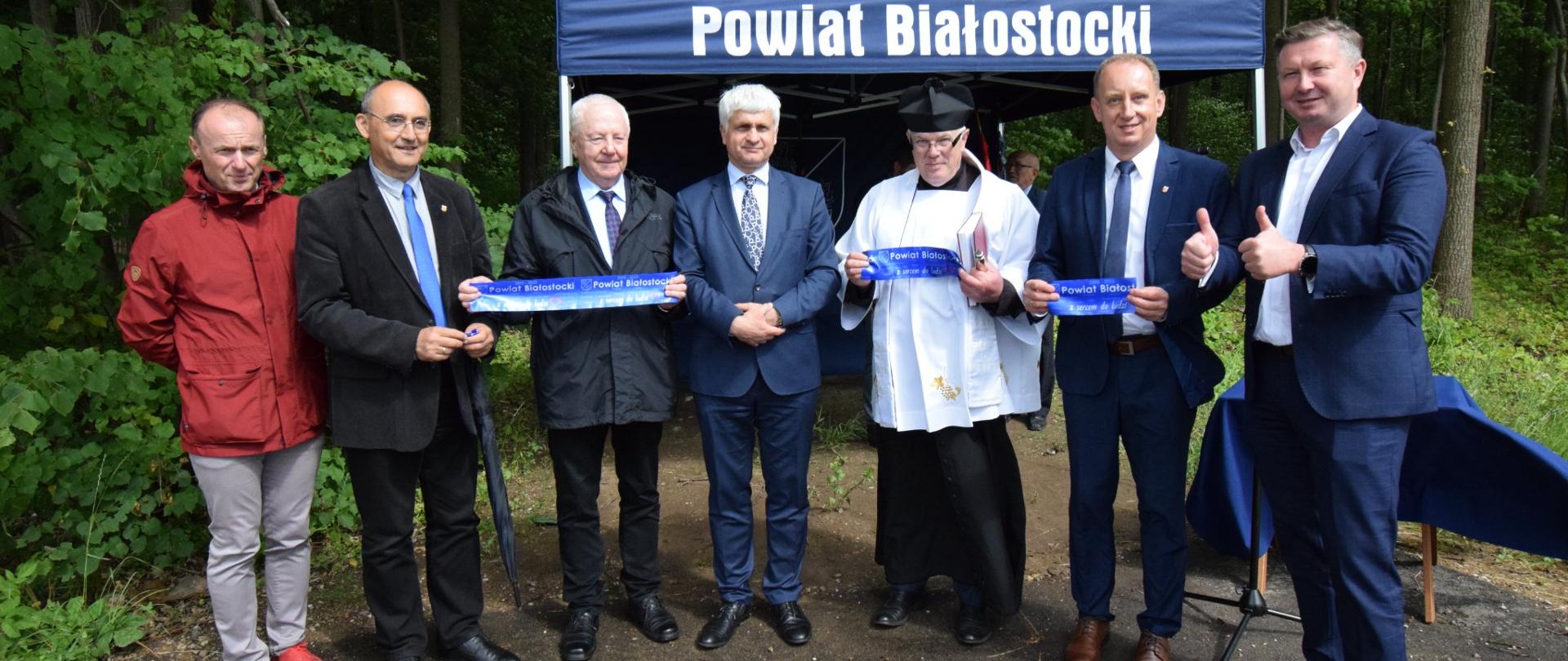 Oficjalne otwarcie drogi powiatowej Pietkowo - granica gminy Poświętne
