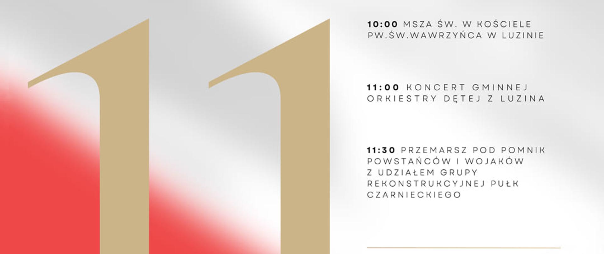 plakat 11 listopada 