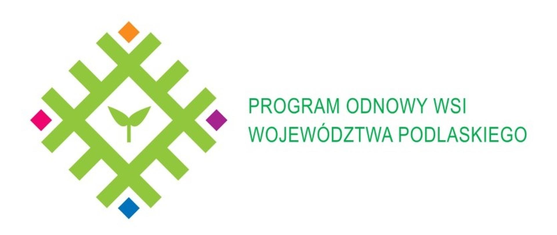 logo programu odnowy wsi województwa podlaskiego