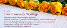 Życzenia z okazji pracownika socjalnego