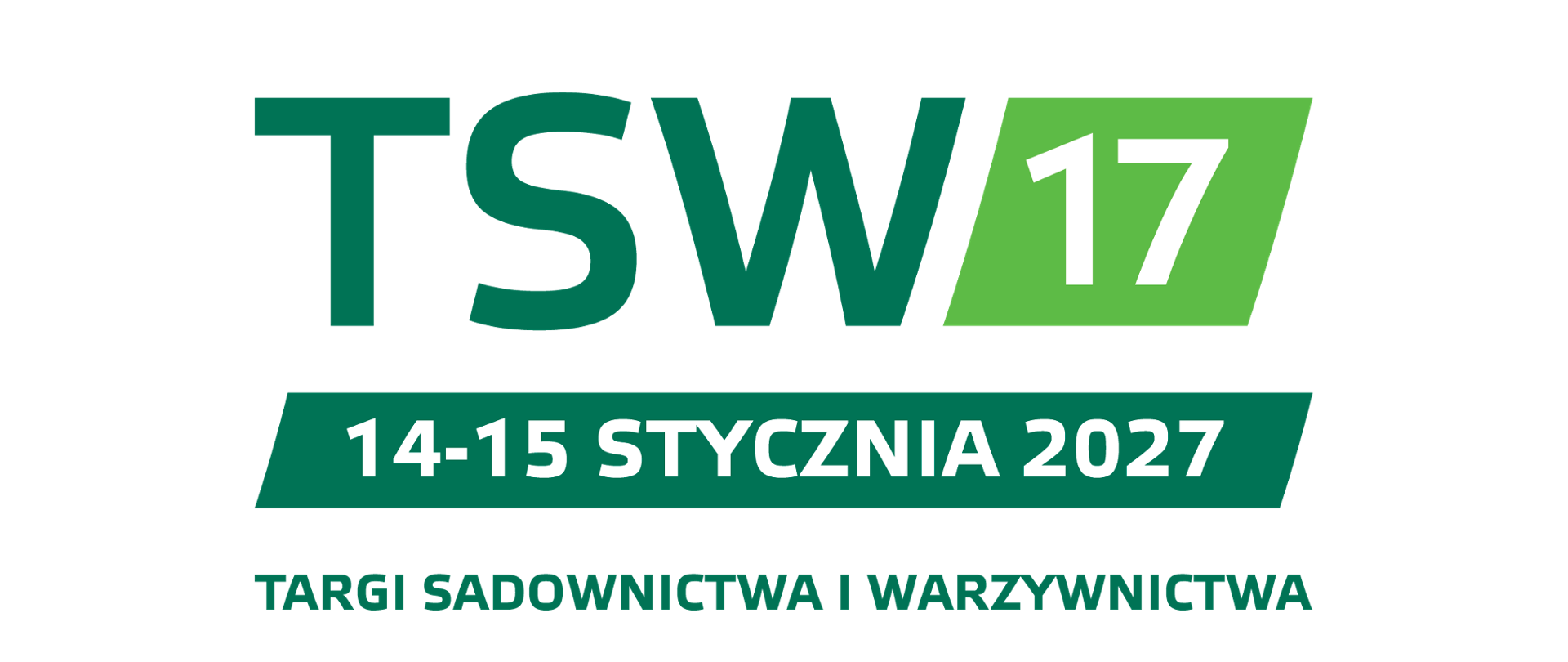 Logo TSW 2027 – Targi Sadownictwa i Warzywnictwa