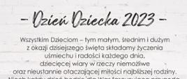 Dzień Dziecka 2023 
