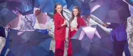 Oliwia Górniak i Roksana Węgiel podczas występu w programie Dance Dance Dance