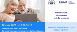 Informacyjna rola KNF i UKNF. Sprawdź zanim podejmiesz decyzję inwestycyjną.