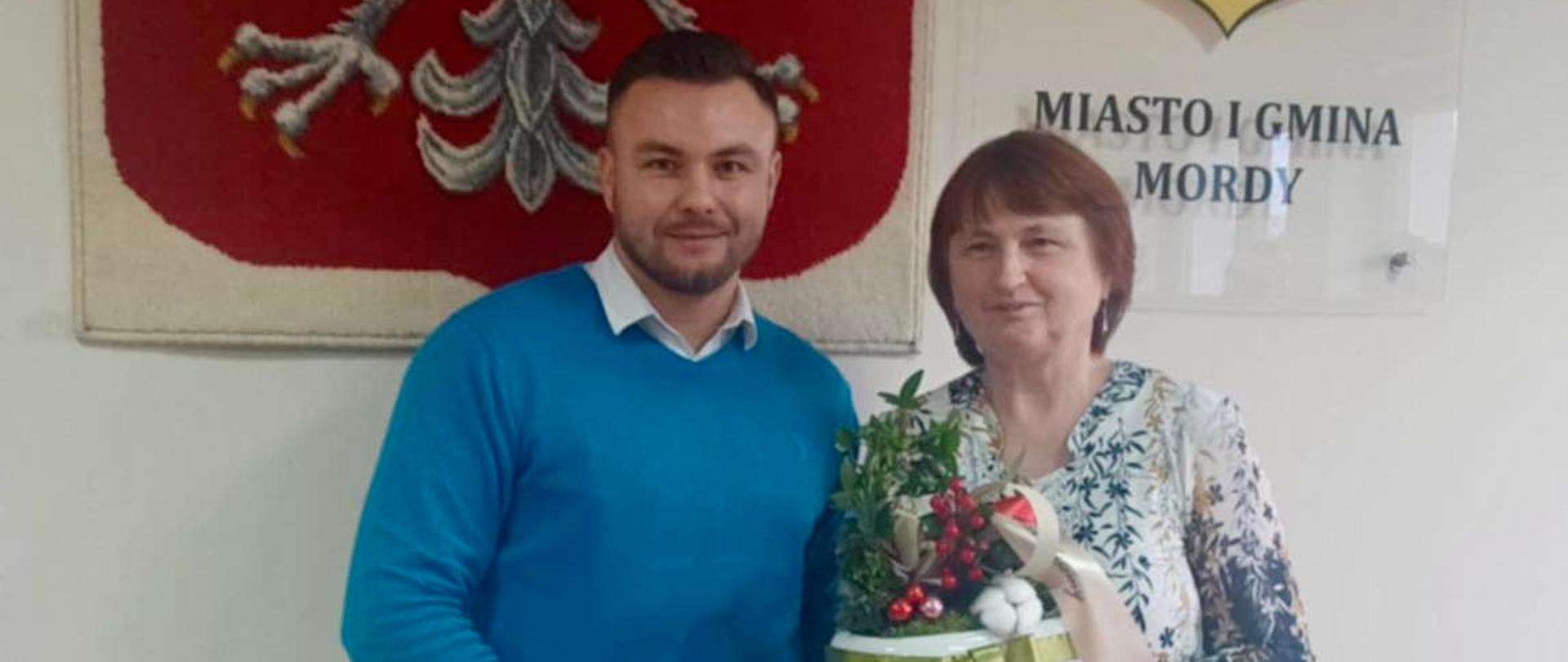 45-lecia pracy zawodowej Pani Ewy Jaszczuk