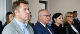 Starosta Hajnowski i Zastępca Dyrektora w hajnowskim szpitalu na spotkaniu