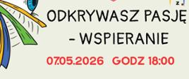 Na zdjęciu widzimy plakat z opisem spotkania w ramach XXIII Ogólnopolskiego Tygodnia Bibliotek