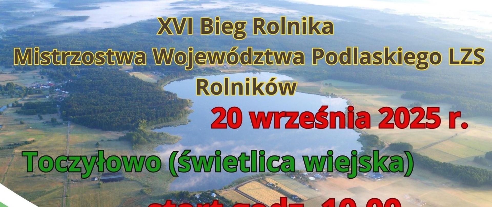 Plakat Bieg Rolnika