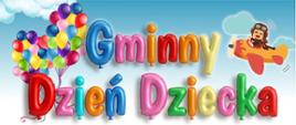 Plakat - Gminny Dzień Dziecka 