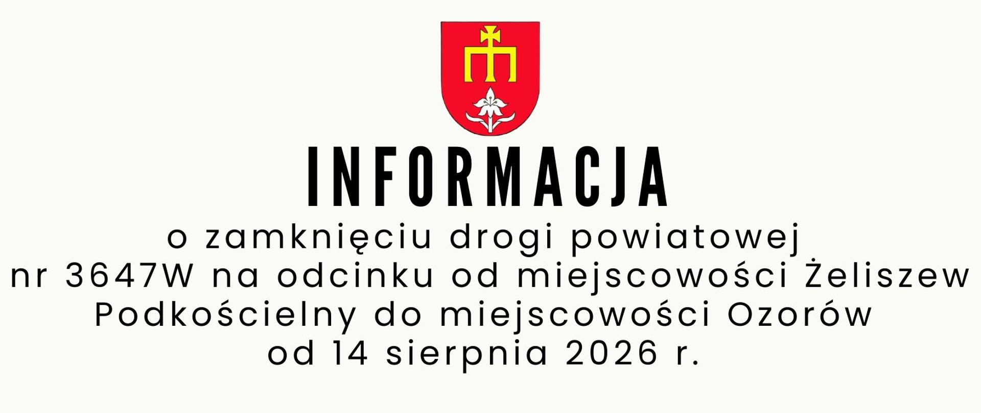 droga ozorow zeliszew