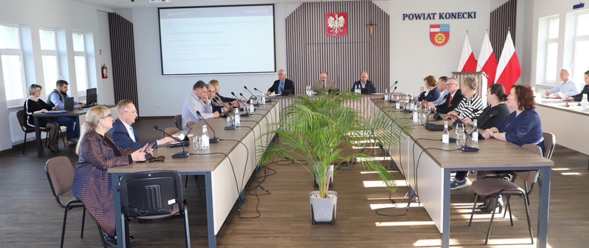XXXV Sesja Rady Powiatu w Końskich