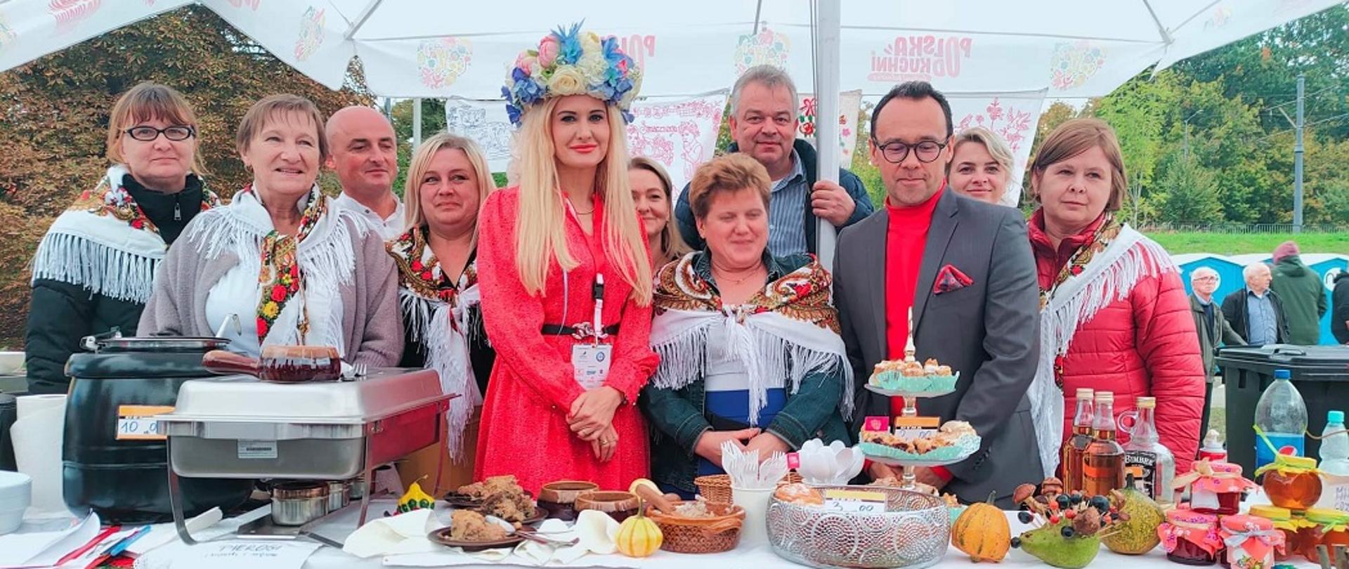 KGW w Kozowie podczas finału Festiwalu Kół Gospodyń Wiejskich „Polska od Kuchni”