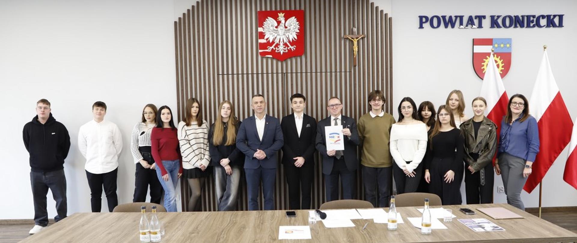 Obradowała Młodzieżowa Rada Powiatu w Końskich