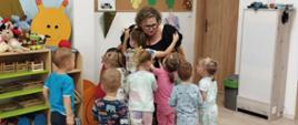 Powitanie z Panią Nauczycielką