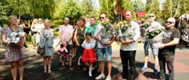 Dyrekcja przyjmuje podziękowania od rodziców
