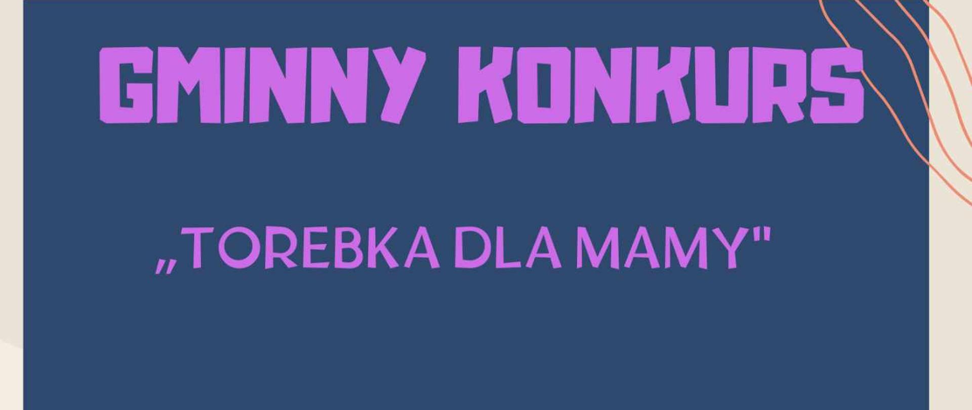 konkurs torebka dla mamy