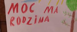 Prace konkursowe przedstawiające rodzinę oczami dzieci