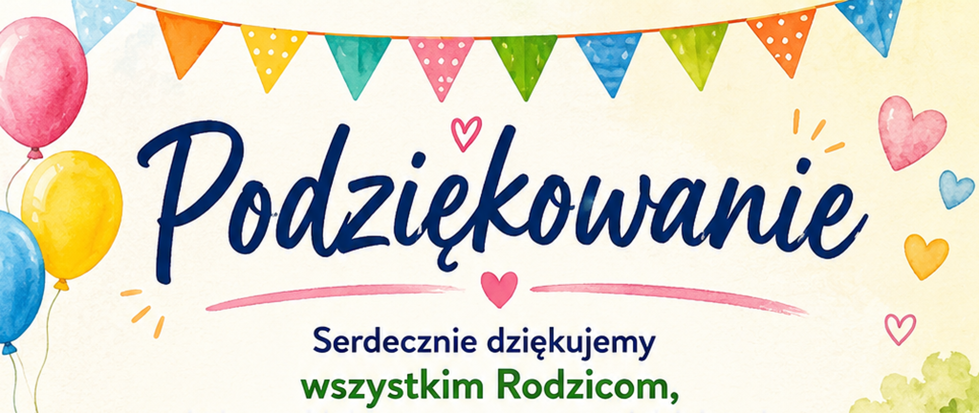 Podziękowanie