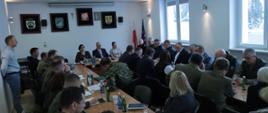 Uczestnicy w trakcie posiedzenia