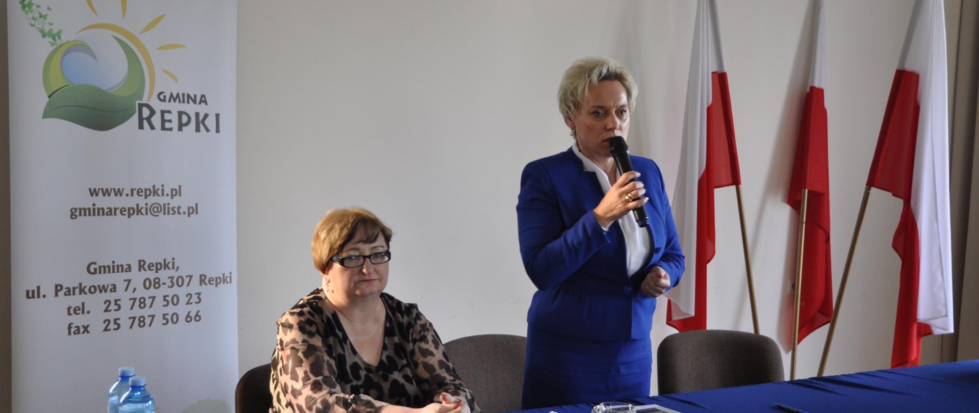 Pani Wójt wita zgromadzonych gości