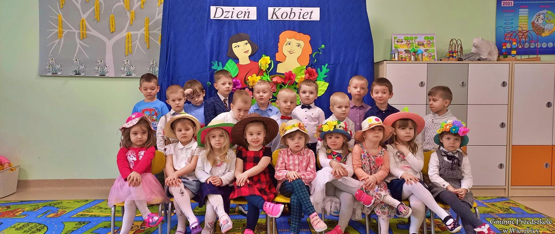 Dzień Kobiet w Gminnym Przedszkolu w Wierzbicy