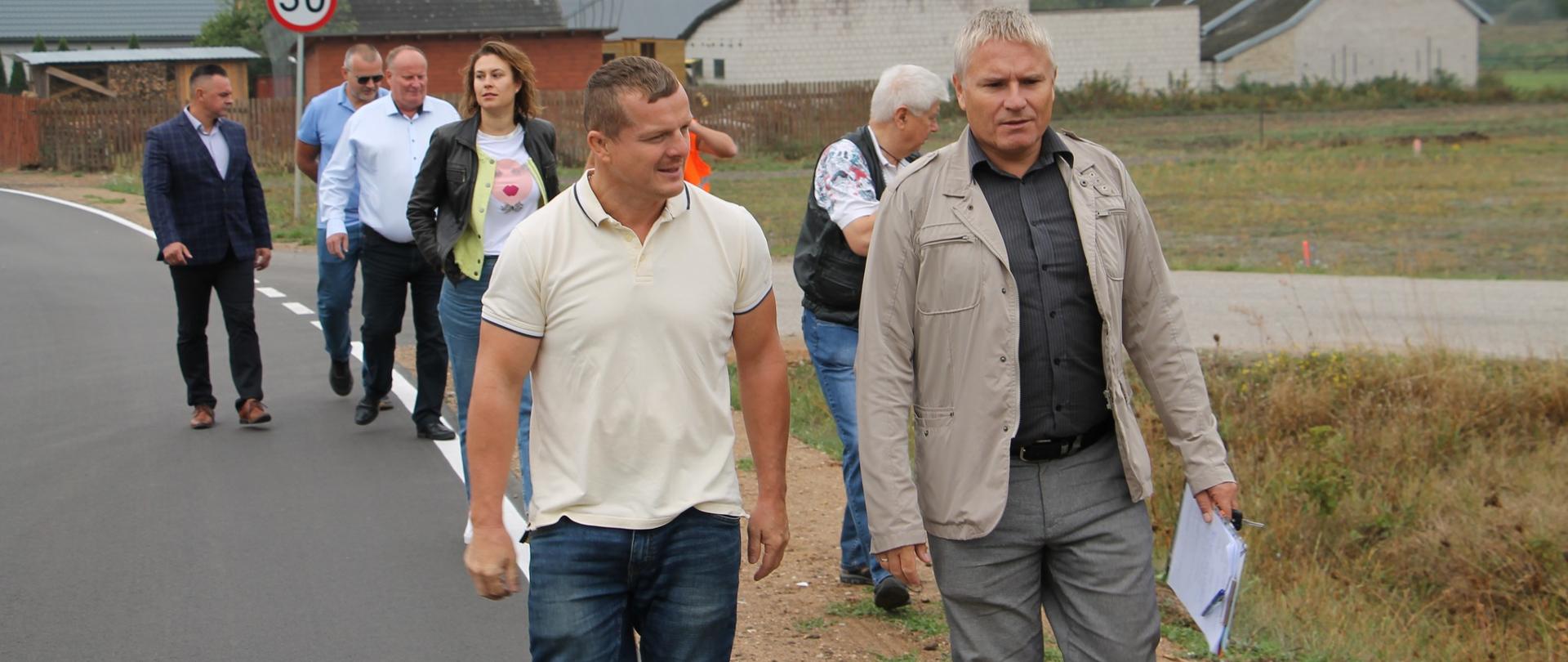 odbiór techniczny z udziałem radnych
