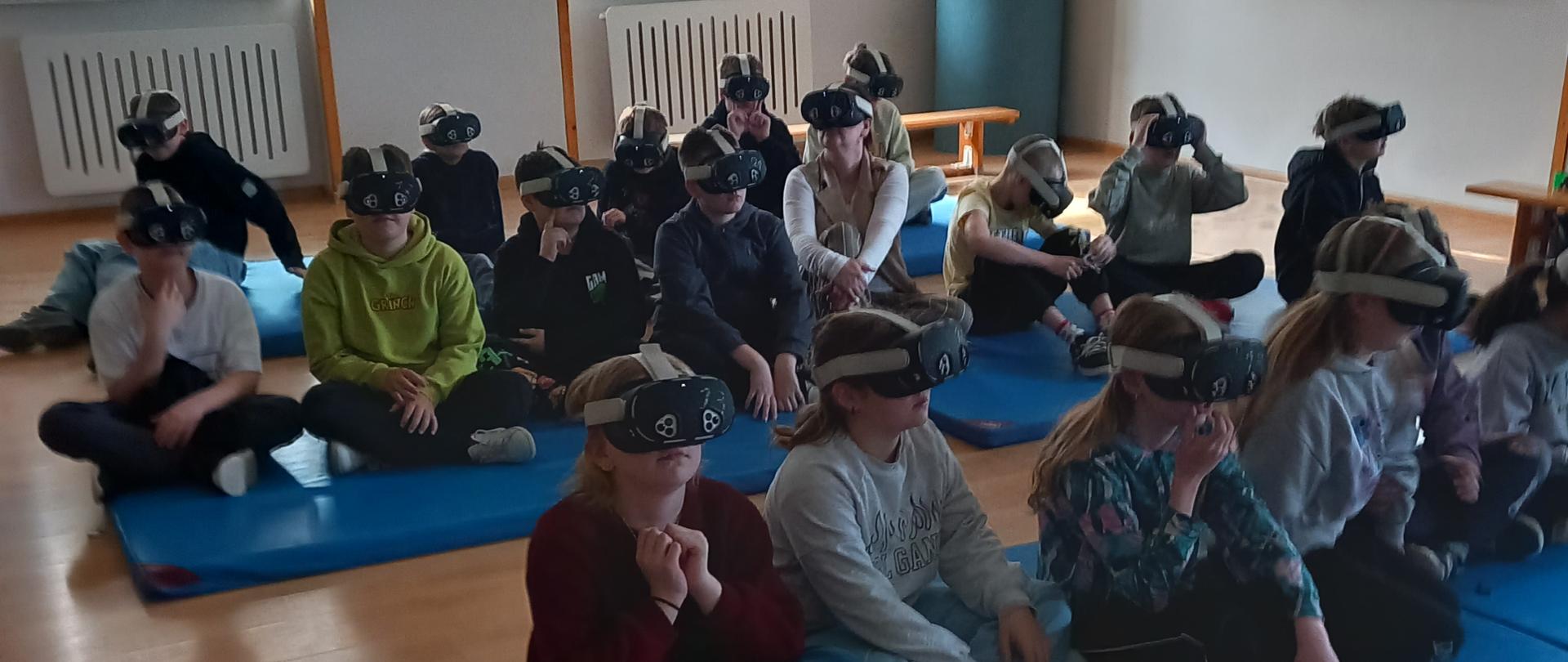 Spektakl wykorzystujący technologię VR