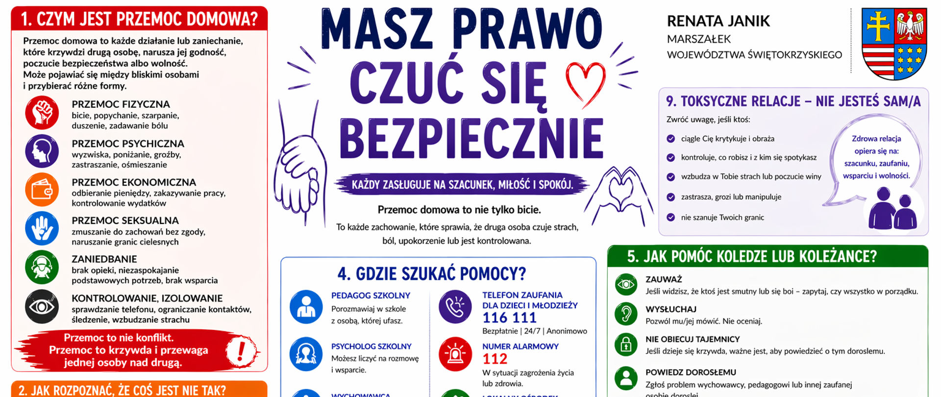 Masz prawo czuć się bezpiecznie