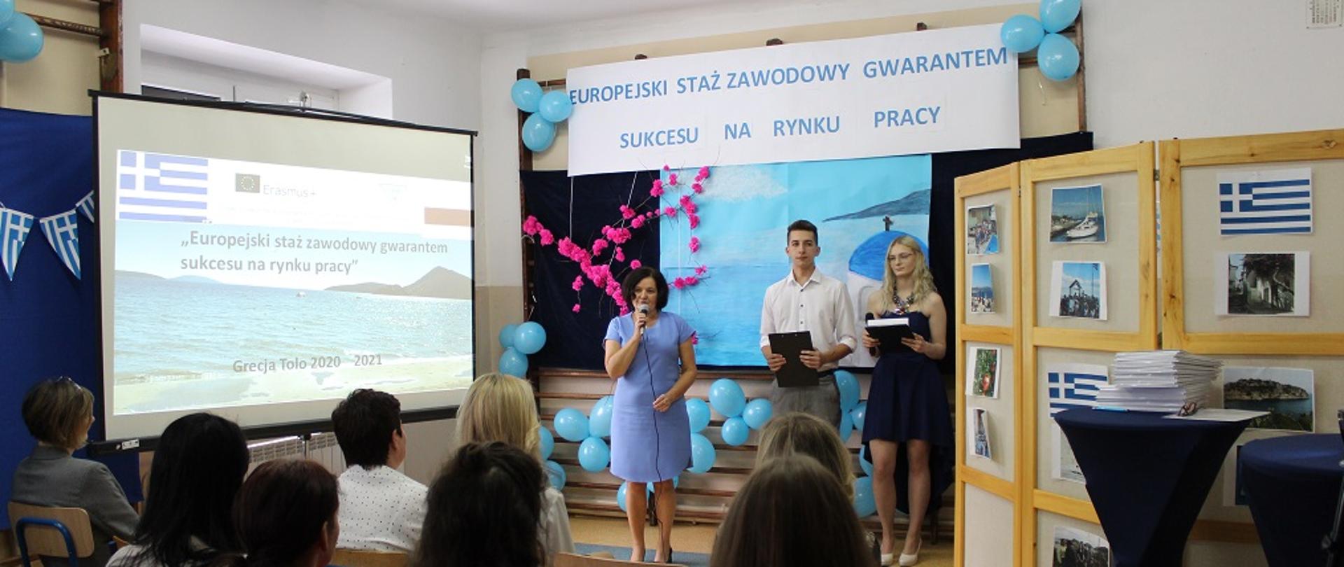  Podsumowanie projektu pn. „Europejski staż zawodowy gwarantem sukcesu na rynku pracy” w ZSP nr 3 w Końskich